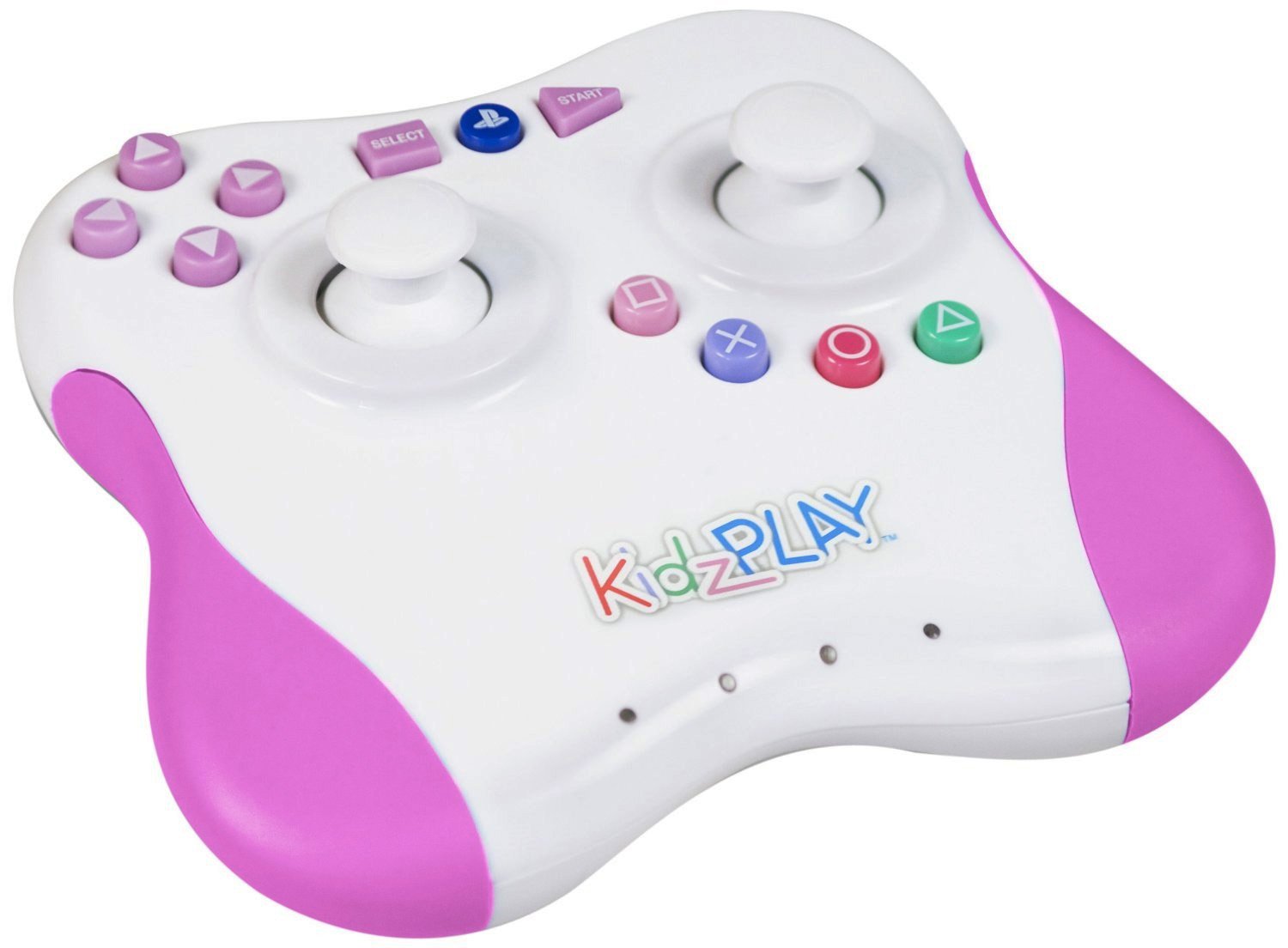 Aperçu - Manette sans fil pour enfants Kidzplay, licence officielle Sony, couleur rose (PS3) Aperçu - Manette sans fil pour enfants Kidzplay, licence officielle Sony, couleur rose (PS3)